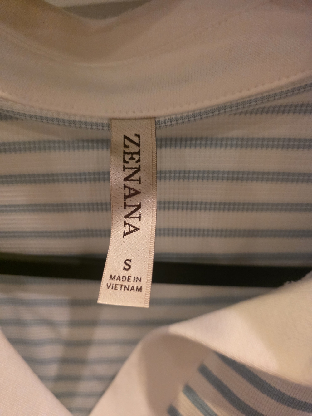 Zenana Outfitters Ash Blue & White Striped Wide-Leg Pant Set - Picture 5 of 6